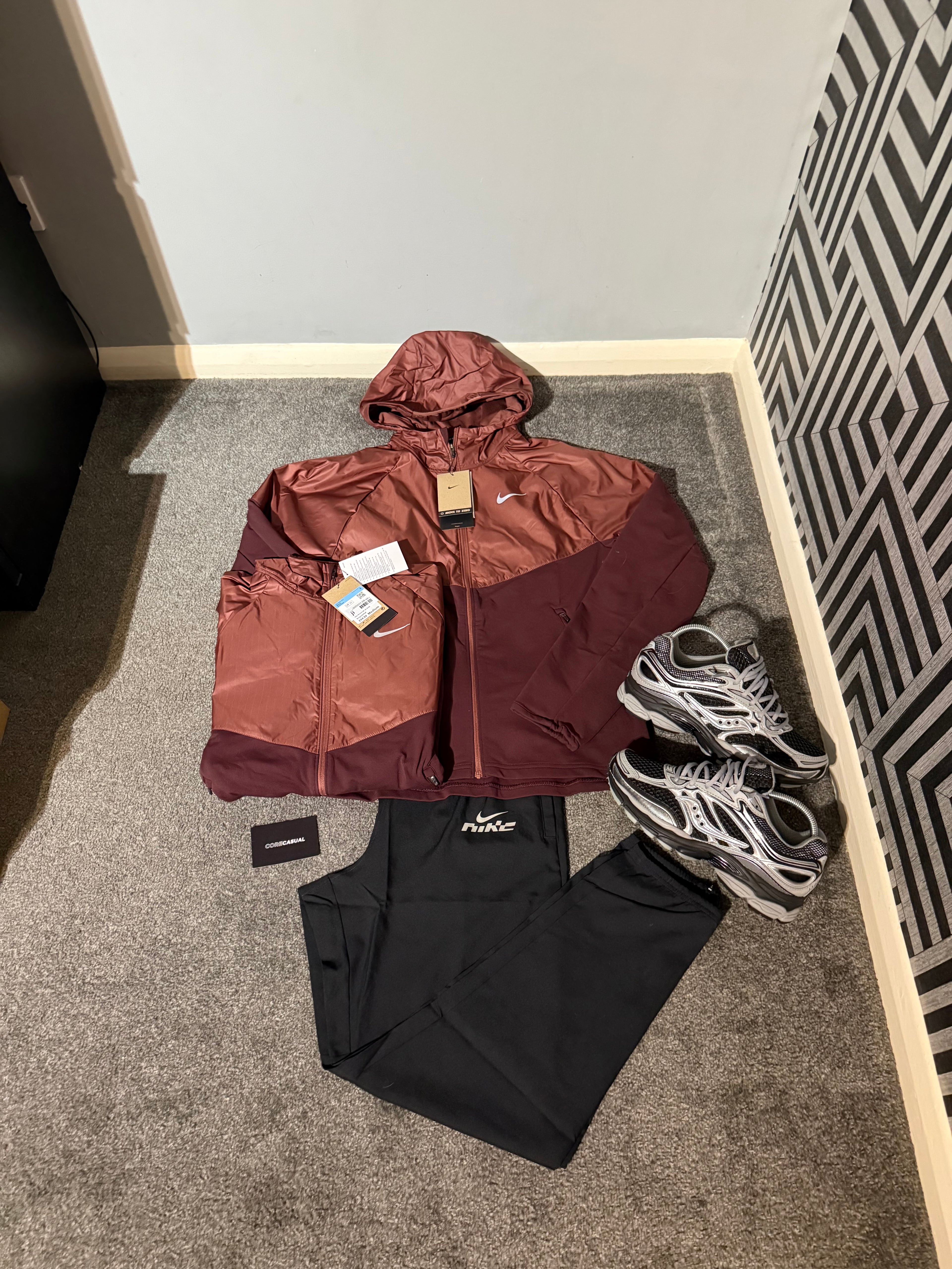 Nike Jacket Burgundy